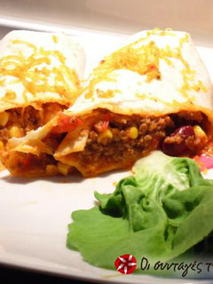 Φωτογραφία της συνταγής Burittos με chili con carne