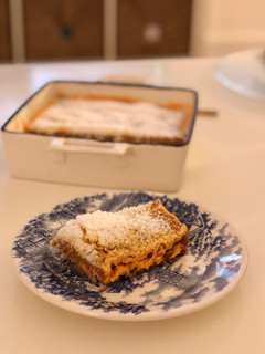 Una foto de Tarta de zanahoria con galletas