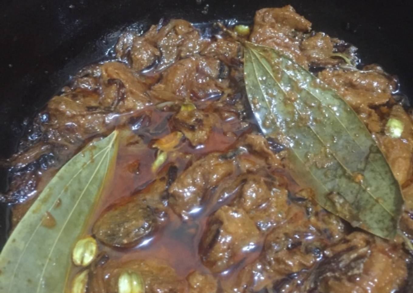Soya chaap chunks shahi korma