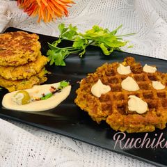A picture of Falafel Waffle.
