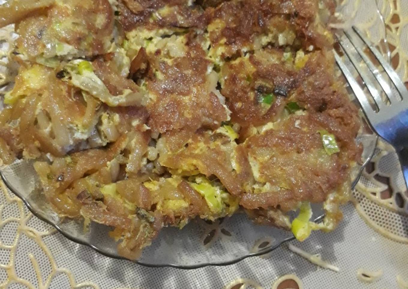 Martabak mie telur bebek dan ayam