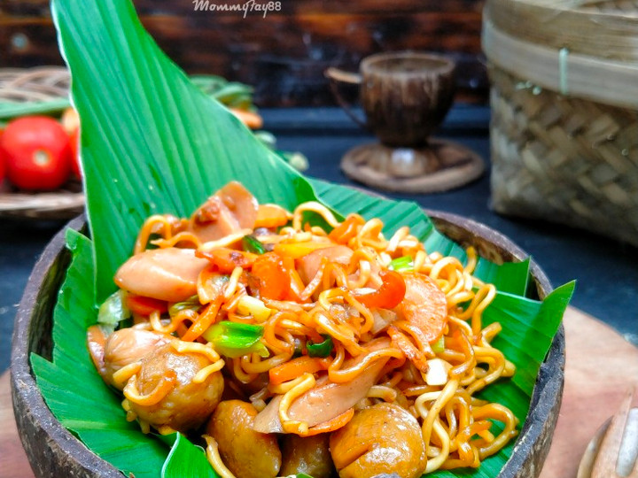 Anti Ribet, Bikin Mie Goreng Mba Irani Enak