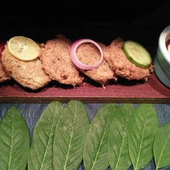 A picture of Beef Shami Kabab.