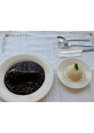 Una foto de Mole oaxaqueño