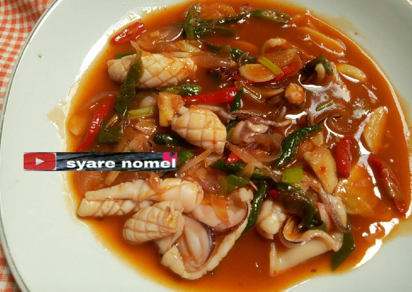 Cumi saus tiram super enak