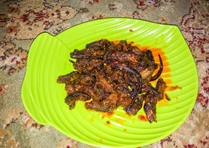 Resep Sambal Belut Balado Ala Resto, Sempurna