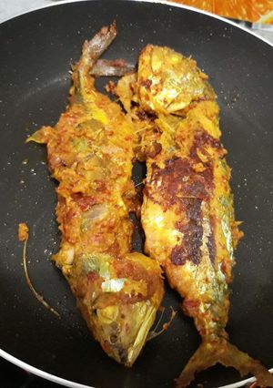 Foto resep Ikan kembung bakar bumbu padang