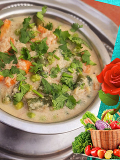 வெஜிடபிள் ஒயிட் குருமா(vegetable white kurma recipe in tamil) செய்முறை முக்கிய புகைப்படம்