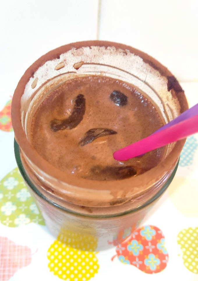 Una foto de Batido de café y chocolate