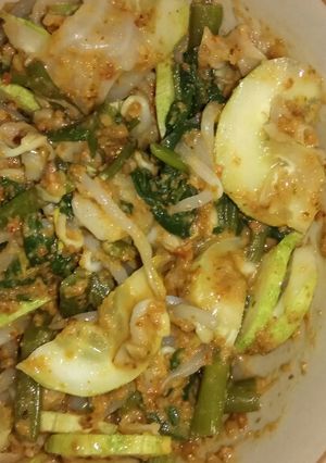 Foto resep Lotek alias pecel