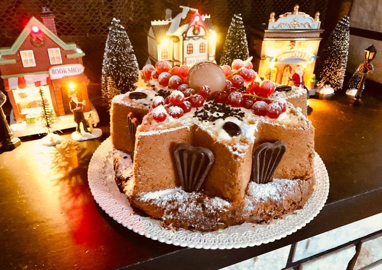 Stella Di Natale Torta.Ricetta Stella Di Natale Con Il Pandoro Al Tiramisu Di Dolce Per Amore Cookpad