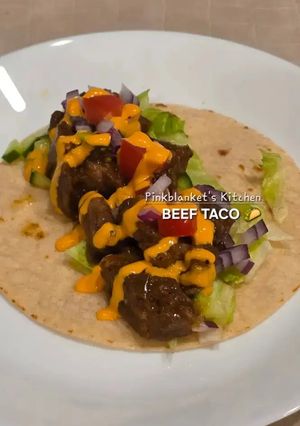 A picture of Beef Taco 🌮.
