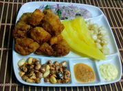 Una foto de chicharrones de pescado
