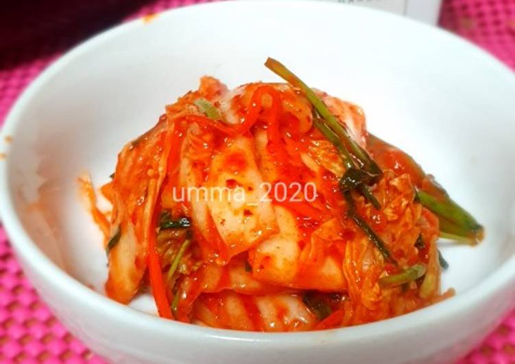 Langkah Membuat Fresh Kimchi / 배추 겉절이 (Bae-chu Goet-jo-ri) Yang
Enak