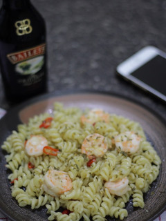 Foto resep Pasta Aglio e Olio with Prawn