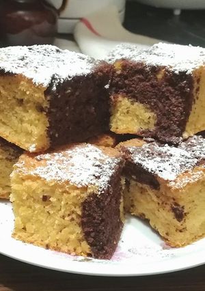 Nap és éj szelet recept fotója