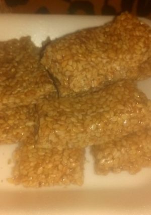 صورة لوصفة سمسمية 😍😍😋😋