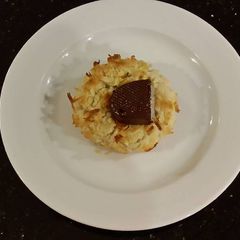 A picture of Toasted Coconut Thumbprint Cookies.