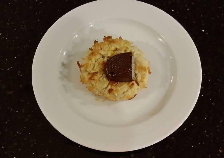 Toasted Coconut Thumbprint Cookies