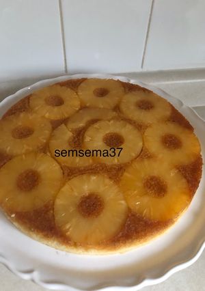 صورة لوصفة كيكة الاناناس