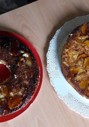 Una foto de Torta de manzana