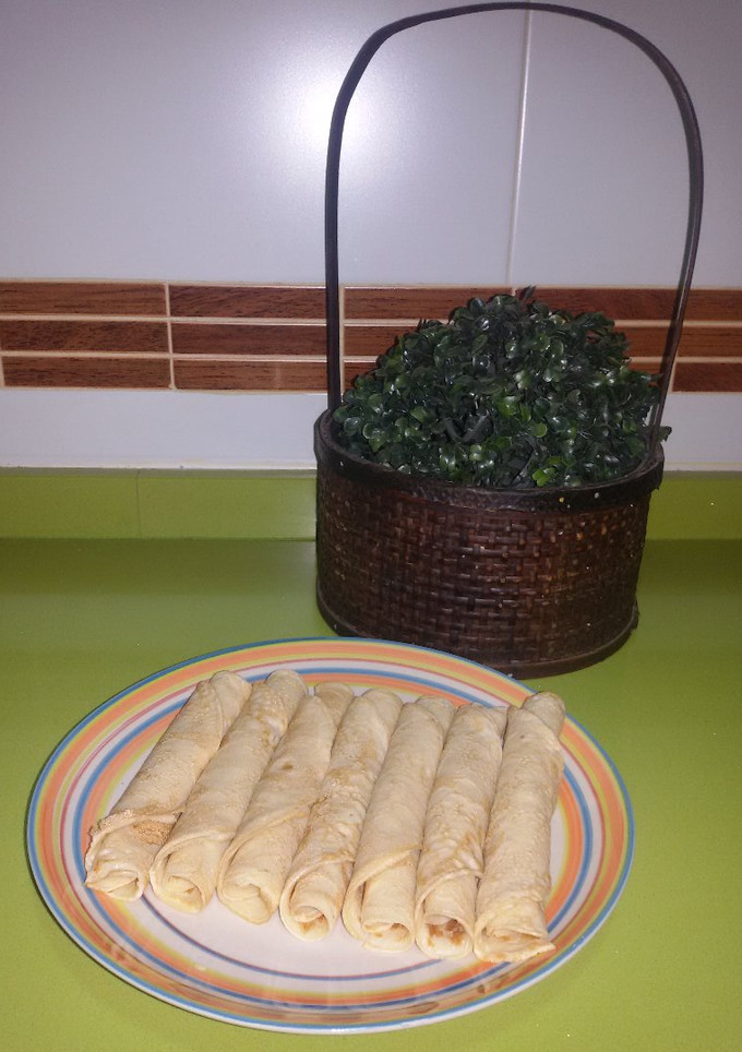 Una foto de Filloas auténticas gallegas con Thermomix