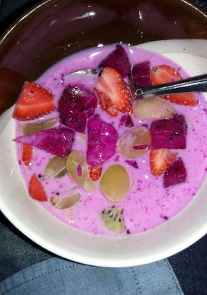 Foto resep Sup buah simple