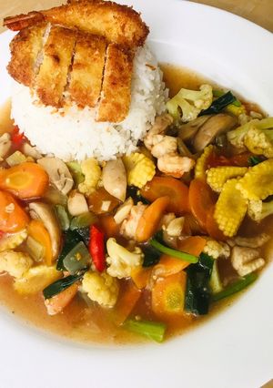 Foto resep Capcay seafood