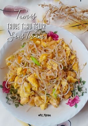 Foto resep #262 Tumis Tauge Tahu Telur Saus Tiram (Menu Anak)