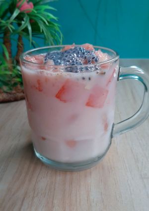 Foto resep Es semangka creamy