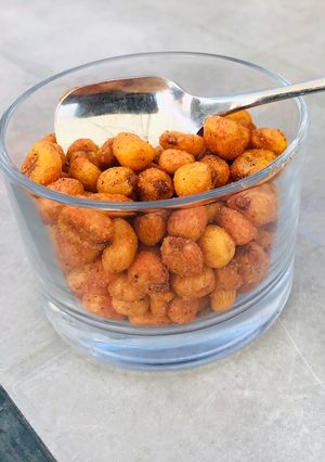 A picture of Corn nuts.