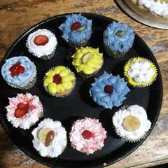 Una foto de Cupcake coloridos!!!.