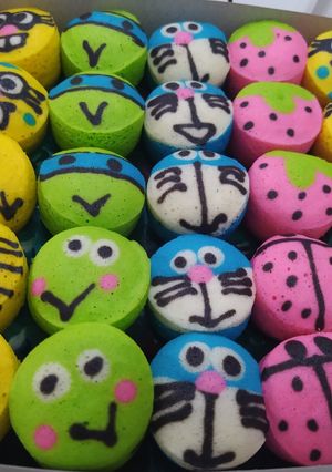 Foto resep Bolu kukus karakter (Ide jualan)