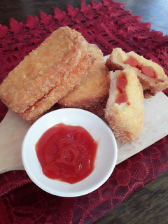 Foto resep Roti Sosis Goreng