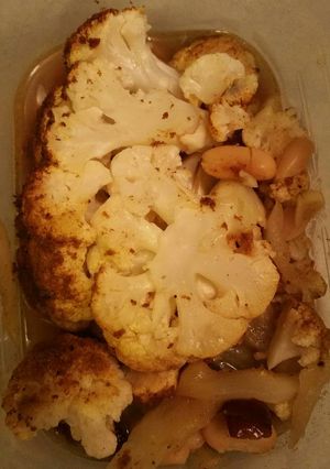 A picture of Moroccan Cauliflower Pot Roast.