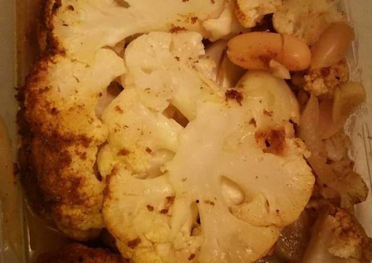 Moroccan Cauliflower Pot Roast