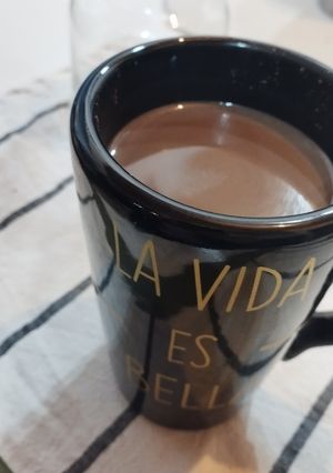 Una foto de Cacao del amor ☕ con cáscara de cítrico 🍊