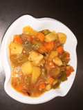 Potatoes onions soup