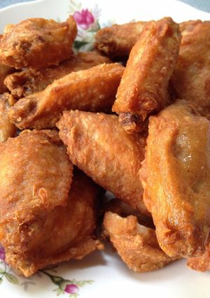 รูปของ ปีกไก่ทอดเกลือ