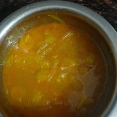 A picture of Chibber (kachri) ki sabji.
