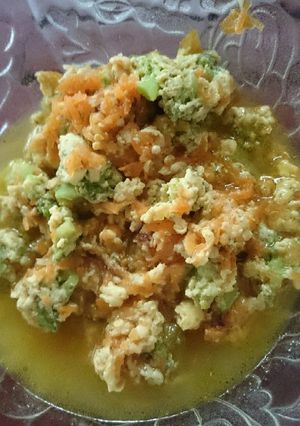 Foto resep Brokoli wortel siram telur