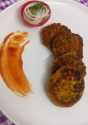 A picture of Oats cutlet.