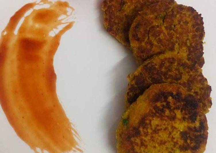 Recipe of Homemade Oats cutlet