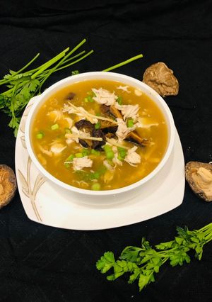 A picture of Hot and Sour Soup.