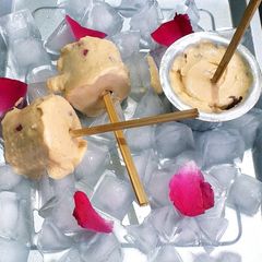 A picture of Bel fruit kulfi.