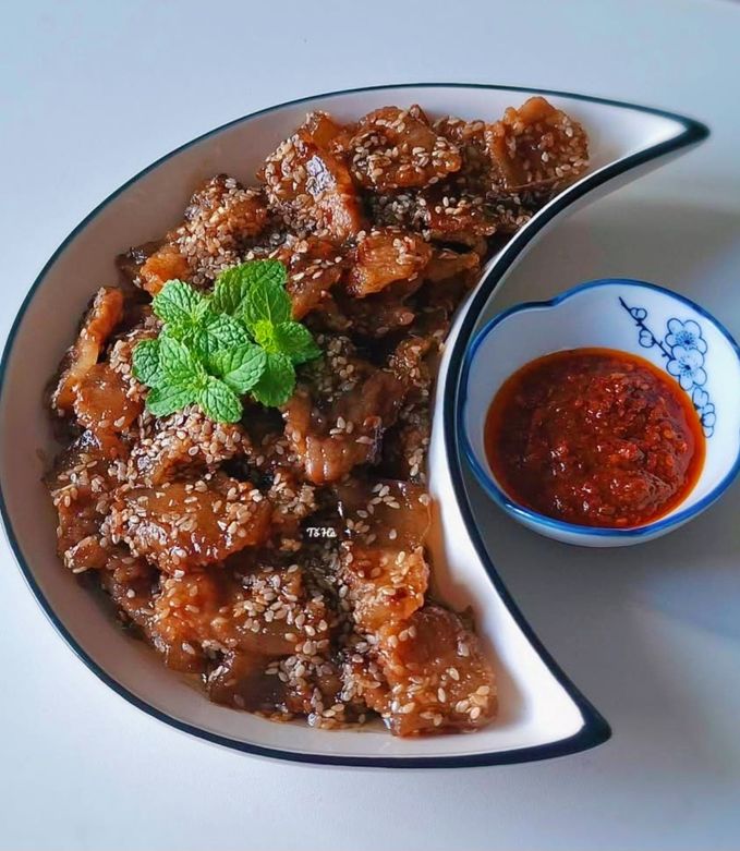 Hình của món Thịt XÍU của người Huế.