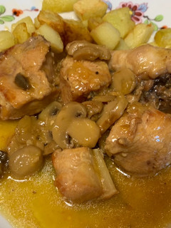 Una foto de Pollo a la cerveza