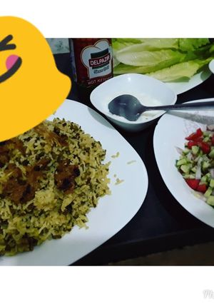 عکسی از دستور پلو ماش خییلی خوشمزه😋