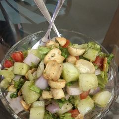 Cucumber salad A picture of Cucumber salad.