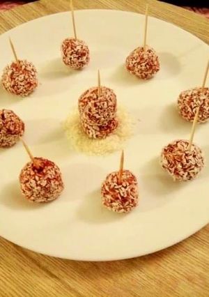 A picture of Strawberry Truffles.